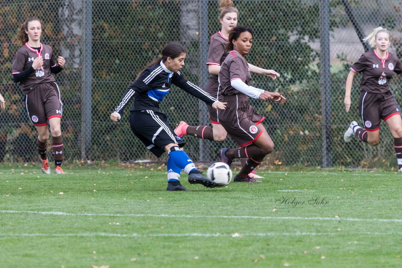 Bild 192 - B-Juniorinnen Hamburger SV - FC St.Pauli : Ergebnis: 1:2